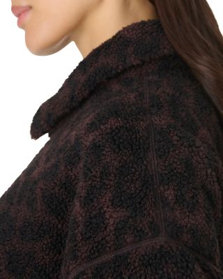 Plush Fleece Zip Jacket  