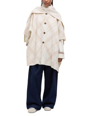 Vienna Wool Blend Cape Sweater