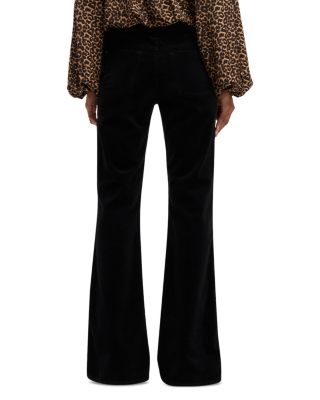 The Leggy Bootcut Jeans in Velvet Black