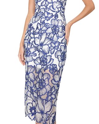 Kait Floral Garden Embroidery Dress