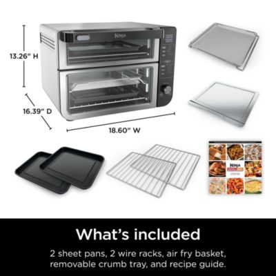 12-in-1 Double Oven with FlexDoor