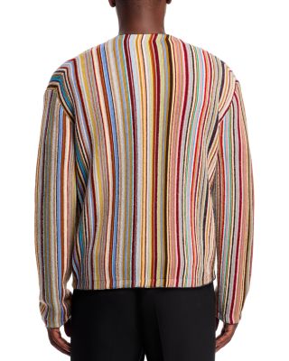 Striped Knit Cardigan