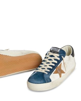 Men's Super Star Leather Low Top Sneakers