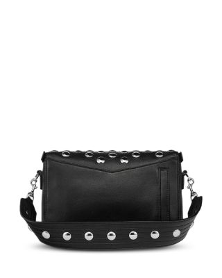 Aren Visetos Studded Crossbody Bag