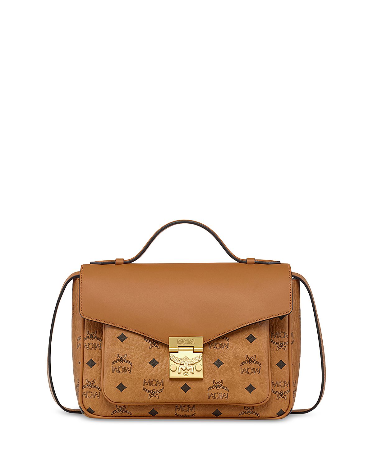 Mcm Tracy Small Visetos Satchel