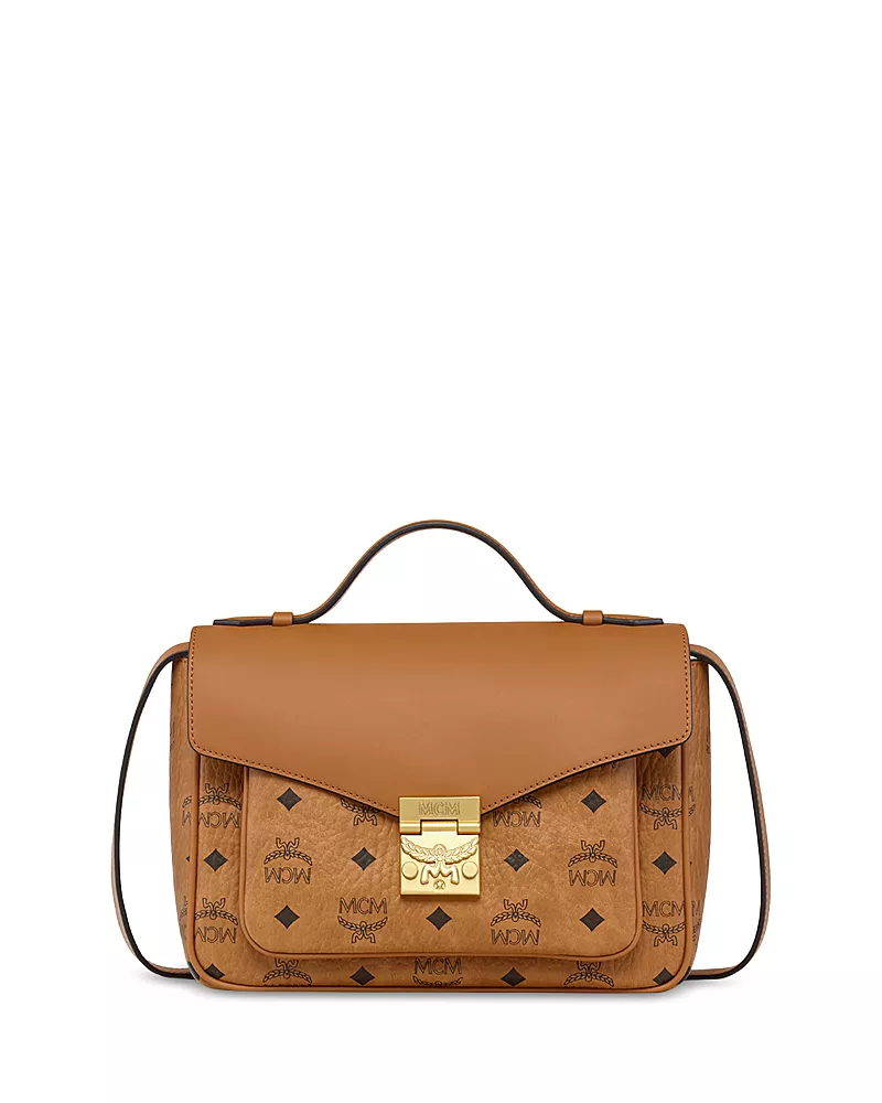 Mcm Tracy Small Visetos Satchel