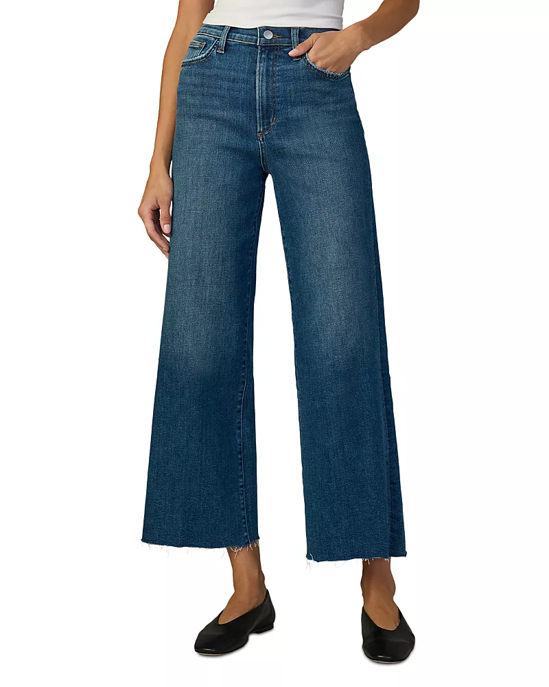 Joe's Jeans The Mia High Rise Wide Leg Ankle Jeans in Candor