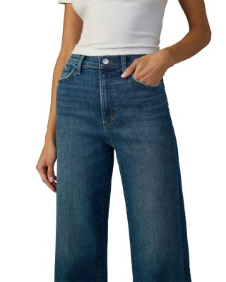 The Mia High Rise Wide Leg Ankle Jeans in Candor
