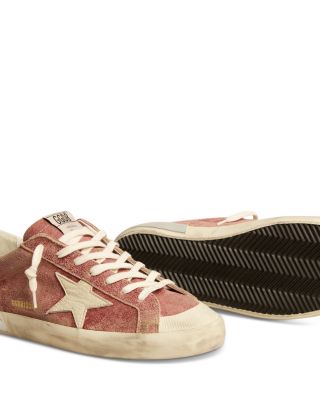 Men's Super Star Leather Low Top Sneakers