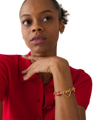 Amour Heart Charm Bracelet