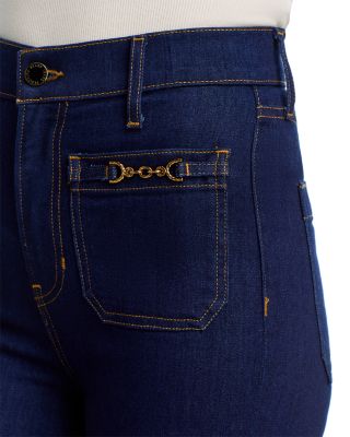 Carson High Rise Ankle Jeans in Indigo Rinse