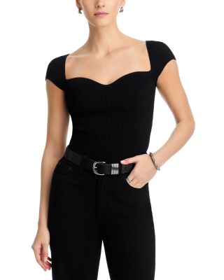 Heart Knit Instasculpt™ Rib Top