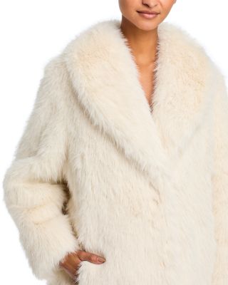 Long Faux Fur Coat - Exclusive