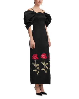 Arabella Embroidered Maxi Dress