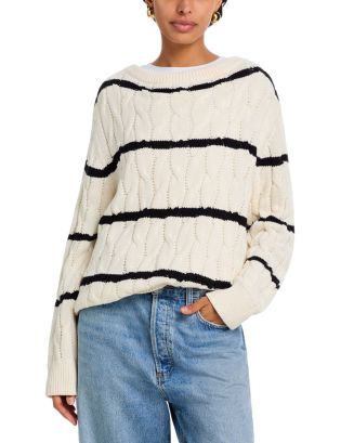 Mozart Chunky Cable Knit Sweater main image 1