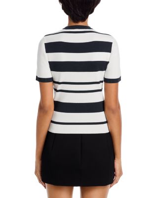 Maxime Knit Striped Top