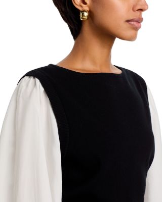 Maxime Mixed Media Top