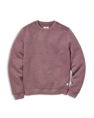Corbet Quilted Crewneck Sweater