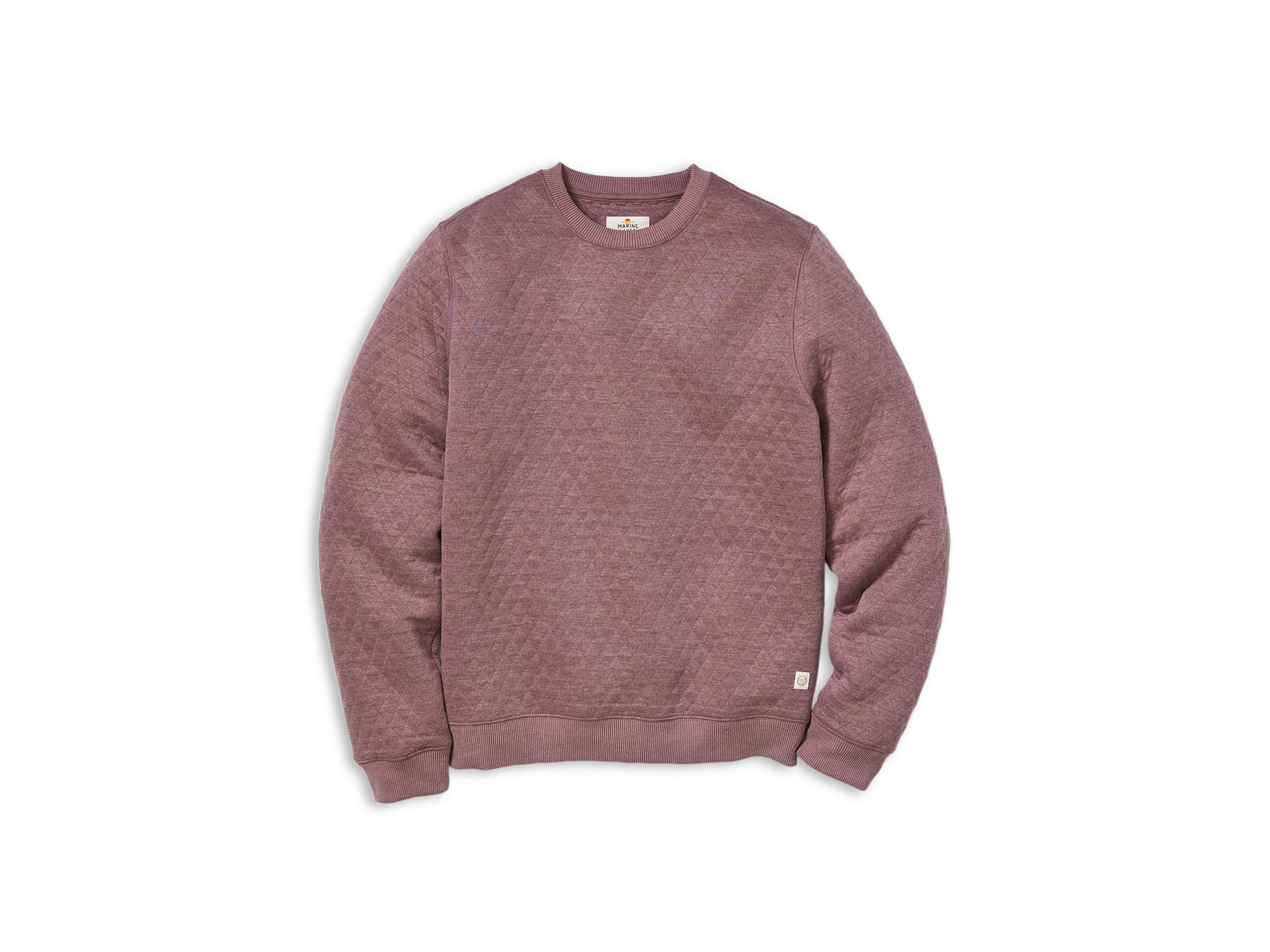 Corbet Quilted Crewneck Sweater — Image 7