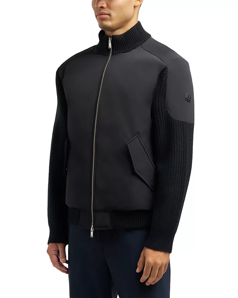 Moose Knuckles Magnus Knit Hybrid Jacket