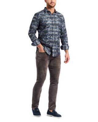 Harrington Long Sleeve Woven Shirt