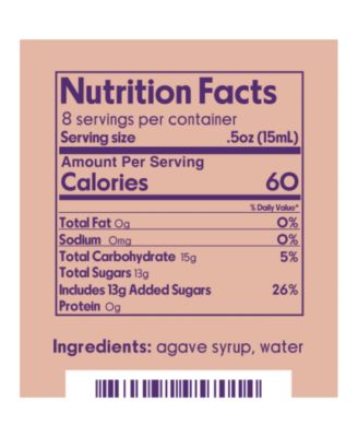 Agave Syrup, 4 Fl Oz (Pack of 2)