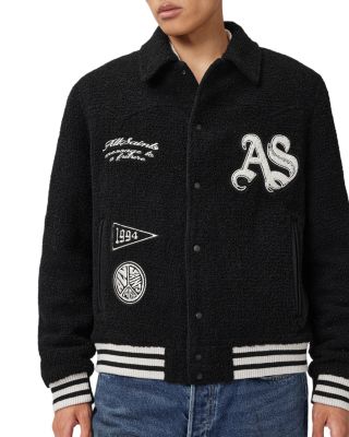 Baum Textured Varsity Jacket