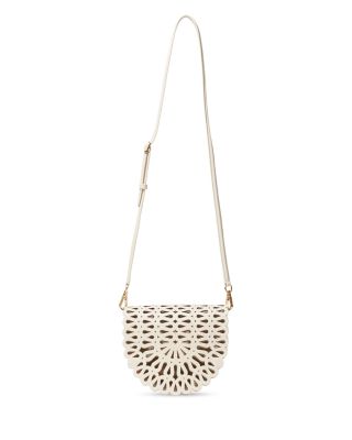 McCall Laser Cut Leather Clutch