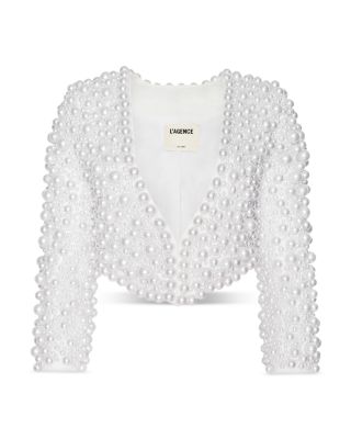 Belle Oversized Pearl Jacket