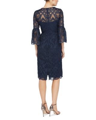 Jen Flared Sleeve Sheath Dress