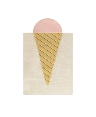 Ice Cream Print, 4 x 5 ft Rug