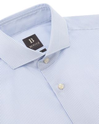 Non-Iron Dobby Naples Collar Dress Shirt