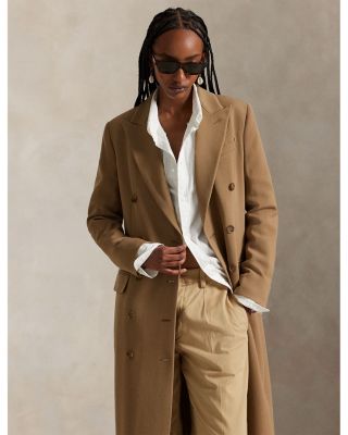 Double-Breasted Wool Coat