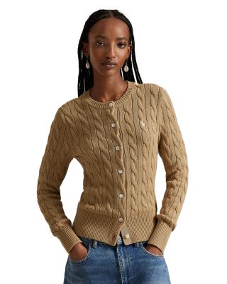 Ralph Lauren - Cotton Cable Knit Cardigan