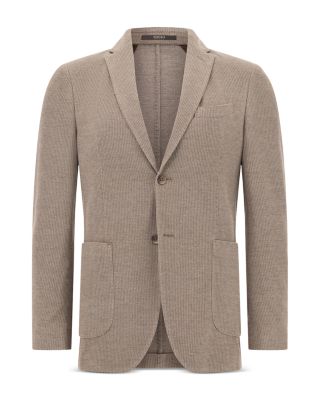 Regular Fit Micro Texture Blazer