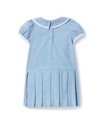 Girls' The Oxford Pleated Dress - Baby, Little Kid, Big Kid