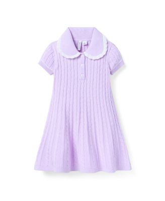  Girls' Cable Knit Sweater Dress - Baby, Little Kid, Big Kid