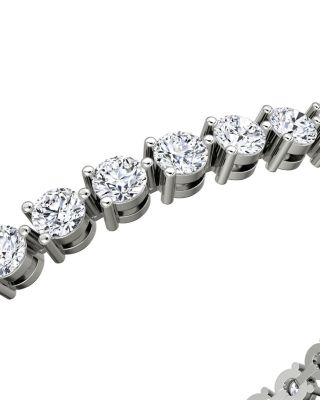  Tennis Bracelet, Large in 14K Gold, 8.5ctw Round Brilliant Lab Grown Diamonds, 6.5"