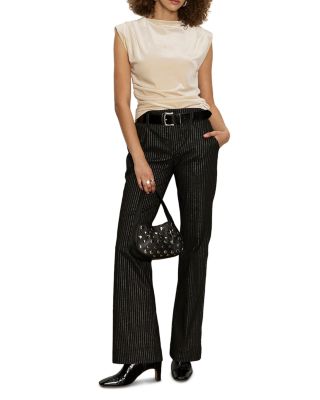 Pleated Sleeveless Top