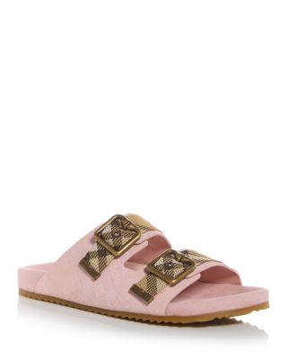 Women's Urchin Check Slide Sandals