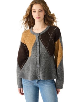 Lillie Crewneck Cardigan Sweater