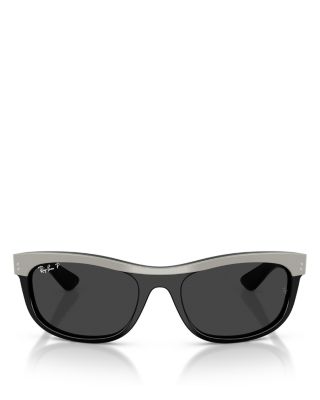 Balorama Rectangular Sunglasses, 62mm