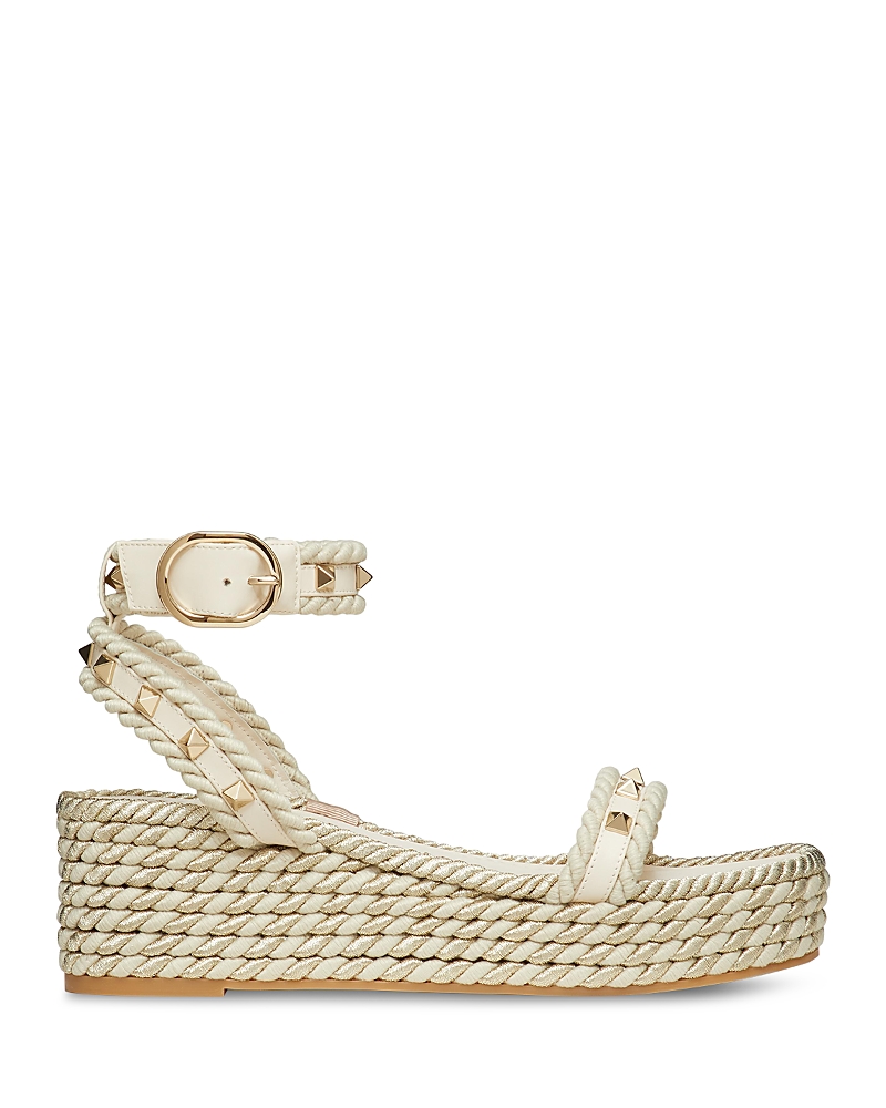 Valentino Garavani Women's Studded Espadrille Sandals