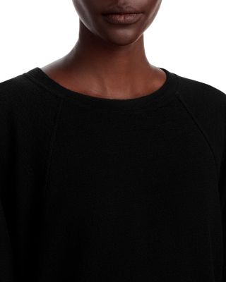 Cotton Jacquard Crewneck Sweater