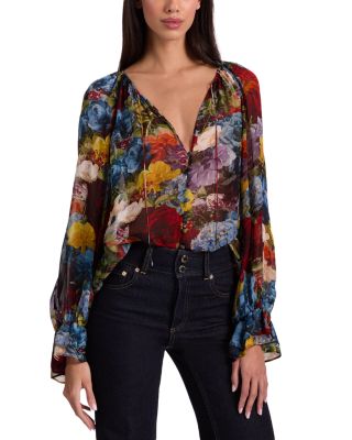 Josephine Split Neck Top