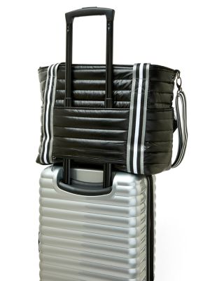 Love Royln Large Quilted Nylon Tennis Bag