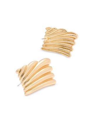 Textured Drop Earrings - Exclusive