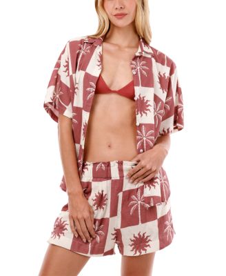 Sunrise Palm Vento Elastic-Waist Short