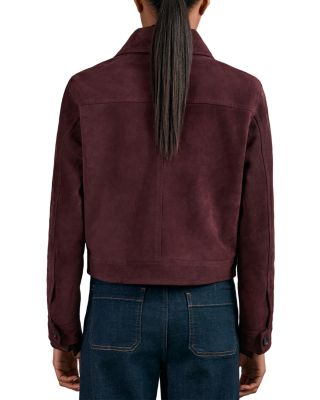 Sonny Fitted Suede Jacket