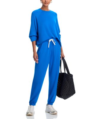 Andie Fleece Crewneck Sweatshirt & Andie Drawstring Sweatpants